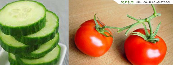 蔬果黄瓜和西红柿的饮食误区