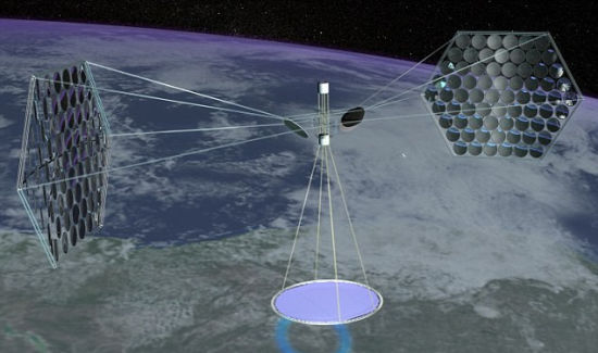放眼太空发掘新能源国际科研小组欲用卫星收集太阳能