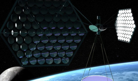 放眼太空发掘新能源国际科研小组欲用卫星收集太阳能