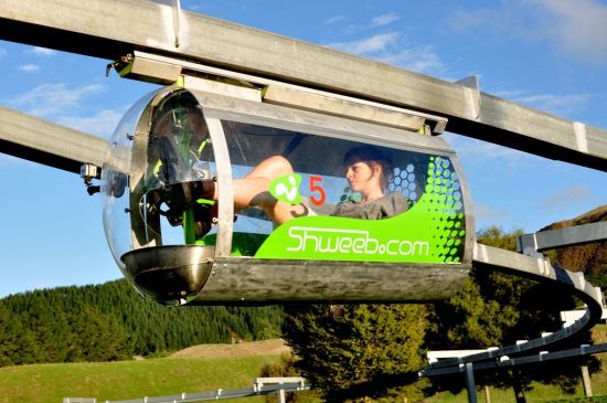 新西兰推出环保高空“胶囊”交通工具