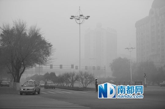 哈尔滨污染AQI爆表
