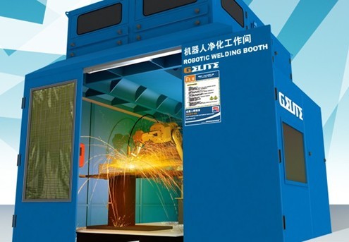 浙江聚英环保 焊接机器人净化工作房系列